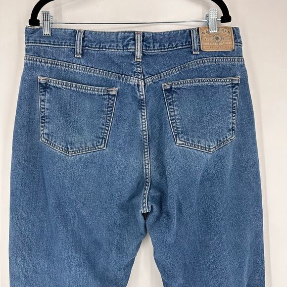 *Vintage Y2K Gap Loose Fit Plaid Flannel Lined Jeans Chore Worn Size 22 SHORT - Picture 5 of 15